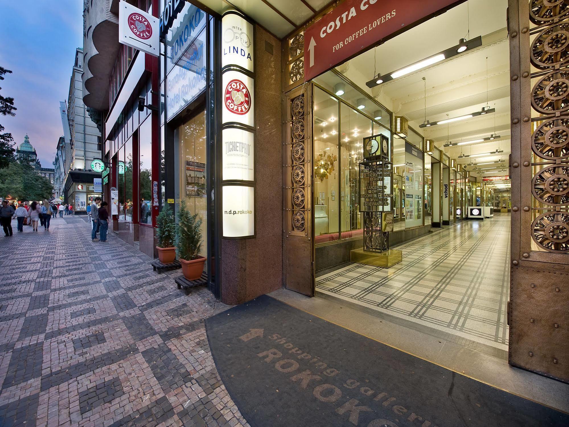 Ea Hotel Rokoko Prag Eksteriør billede