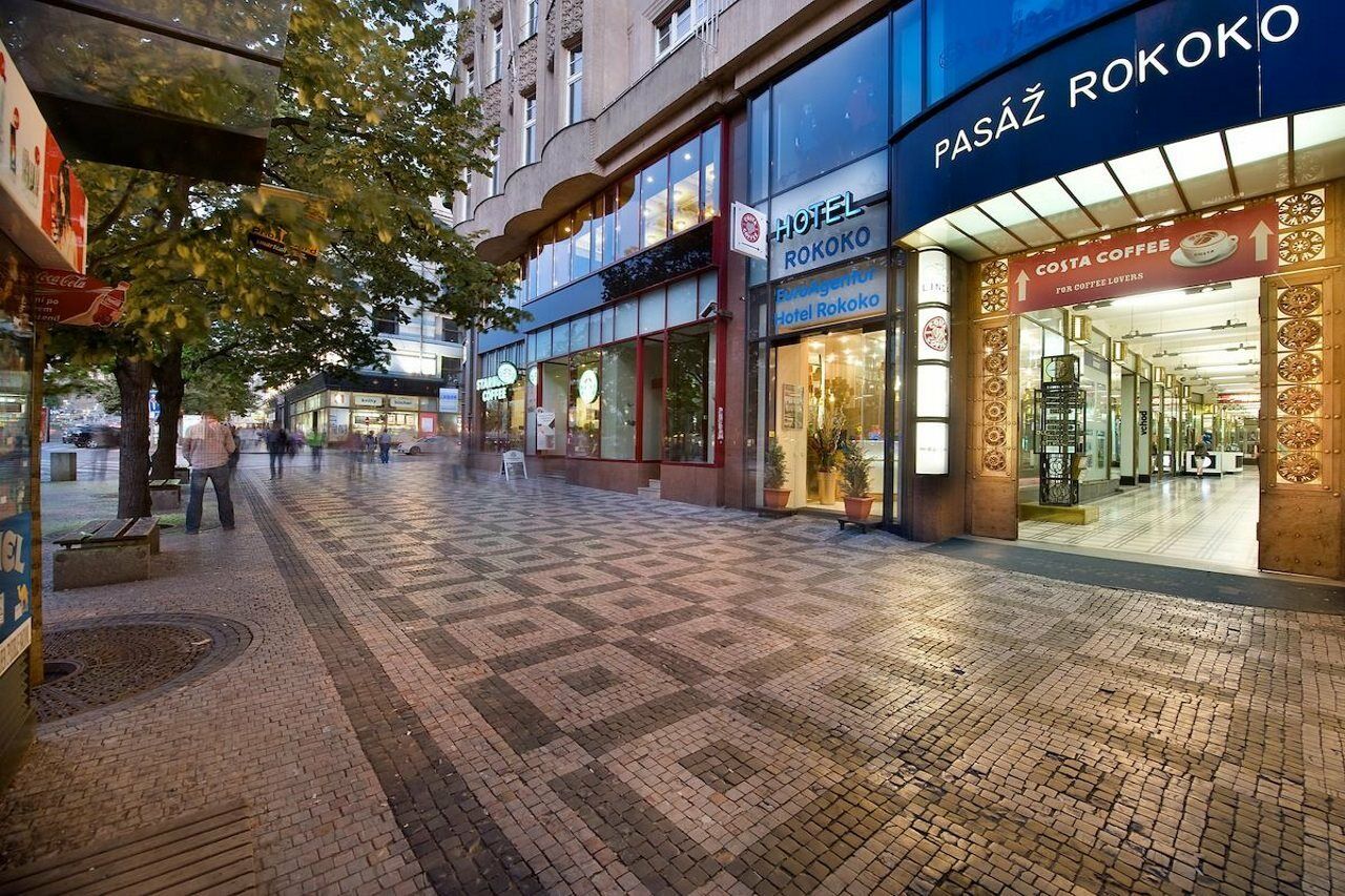 Ea Hotel Rokoko Prag Eksteriør billede